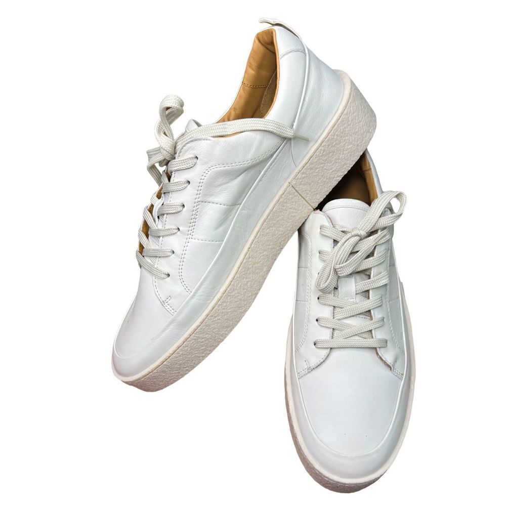 Mr. B’s for Aldo Biege Leather Lace Up Sneaker NWT Size 11